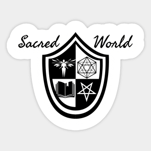 Sacred World Sticker